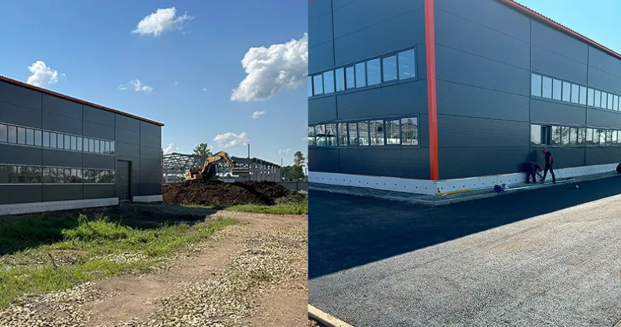 Особенности асфальтирования производственных площадок