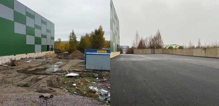 Основные требования к благоустройству складских территорий
