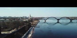 Установка промышленных свай методом ударного погружения