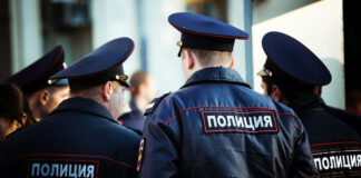 Под Тулой буйный мужчина швырялся в полицейских топором и ломом