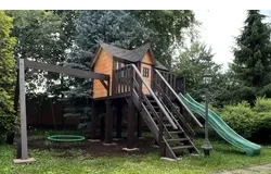 Польза игр на свежем воздухе в деревянном домике