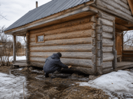Как проверить состояние бани после зимы: весенний осмотр